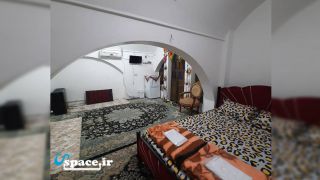 نمای داخلی اتاق 30 متری اقامتگاه بوم گردی کهن سرای کیهان - گرمسار - روستای سنرد